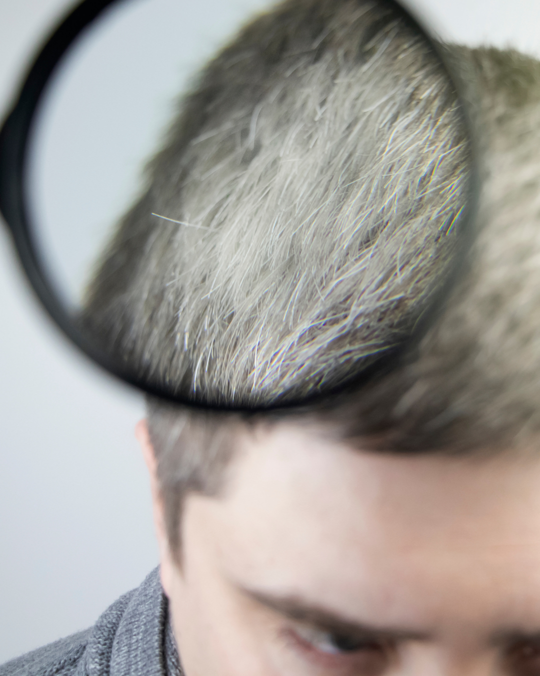 uomo capelli bianchi